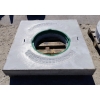 Pokrywa betonowa 120x120x15 otwór / właz 1,5t