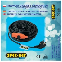 Kabel Grzewczy z Termostatem 8 metrów