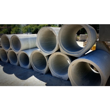 Betonowe rury przepustowe pod wjazd ze stopką