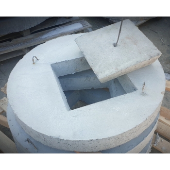 Pokrywa betonowa otwór na pompę 120cm