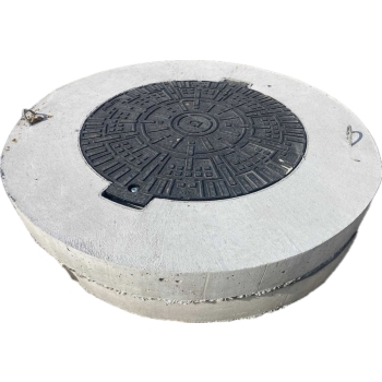 Pokrywa betonowa ogrodowa właz NA ZAMEK